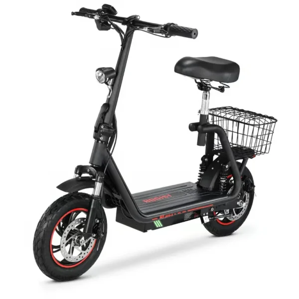 Bogist - Trottinette Électrique BOGIST M5Pro-S - Moteur 500W Batterie 48V 13AH Autonomie 35KM Freins à Disque - Noir Rouge – Image 2