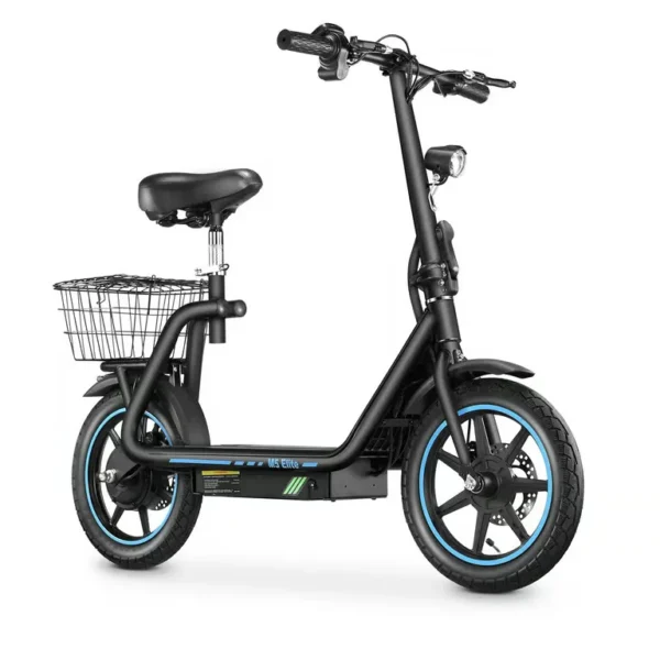 Honey Whale - Trottinette Électrique Honey Whale M5Elite - Moteur 500W Batterie 48V13AH Autonomie 45KM Freins à Disque - Noir – Image 2