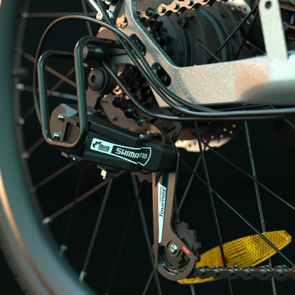 ESKUTE - Vélo électrique ESKUTE M100 27,5" VTT électrique Moteur 250W Batterie 36V 10,4Ah-Blanc – Image 3