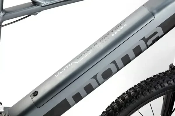 Momabikes - VTT Electrique , EMTB-27.5 ", Suspension avant, SHIMANO 24 Vitesses & Freins a disque Hydraulique Batterie Intégrée Ion Lithium 48V 13Ah – Image 6