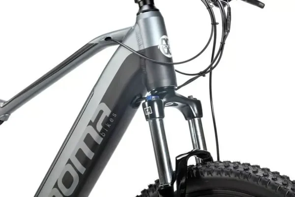 Momabikes - VTT Electrique , EMTB-27.5 ", Suspension avant, SHIMANO 24 Vitesses & Freins a disque Hydraulique Batterie Intégrée Ion Lithium 48V 13Ah – Image 7
