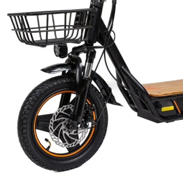 KUKIRIN - Trottinette Électrique Kukirin C1 Pro 26AH - Moteur 500W Batterie 48V 26AH Autonomie 100KM Freins à Disque - Noir – Image 7