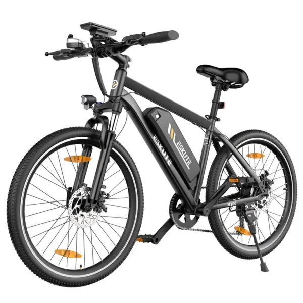 ESKUTE - Vélo électrique ESKUTE M100 27,5" VTT électrique Moteur 250W Batterie 36V 10,4Ah-Noir